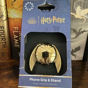 Popsockets Harry Potter Metallic Puffy Golden Snitch Enamel Phone Grip & Stand